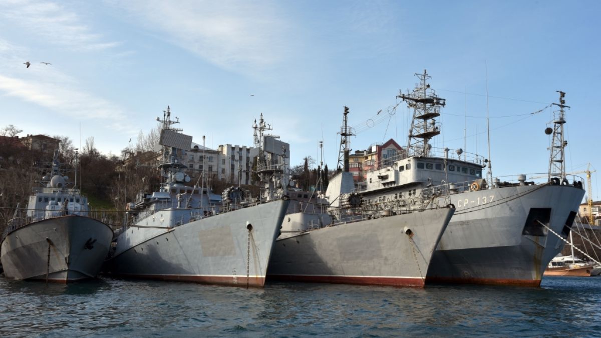 Einst war die Schwarzmeerflotte Wladimir Putins ganzer Stolz - im Laufe des Ukraine-Krieges musste die Marine mehrere heftige Rückschläge einstecken. (Foto)