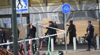 Die Polizei rückte am Freitag mit einem Großaufgebot in einem Einkaufszentrum in Malmö an.