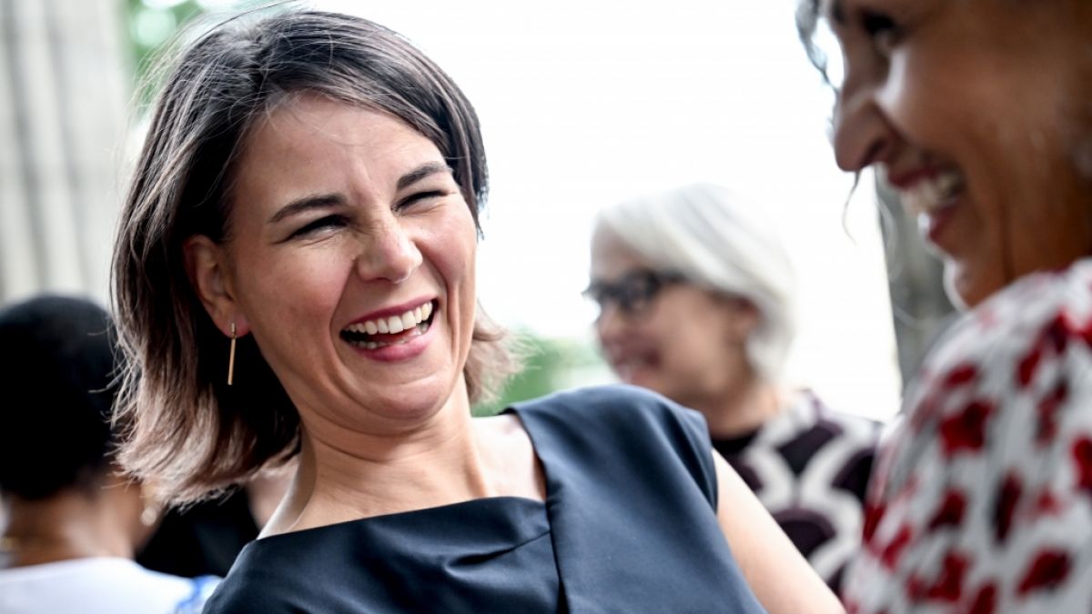 Annalena Baerbock (hier 2022) ließ beim Grünen-Bundesparteitag 2018 so richtig die Sau raus. (Foto)