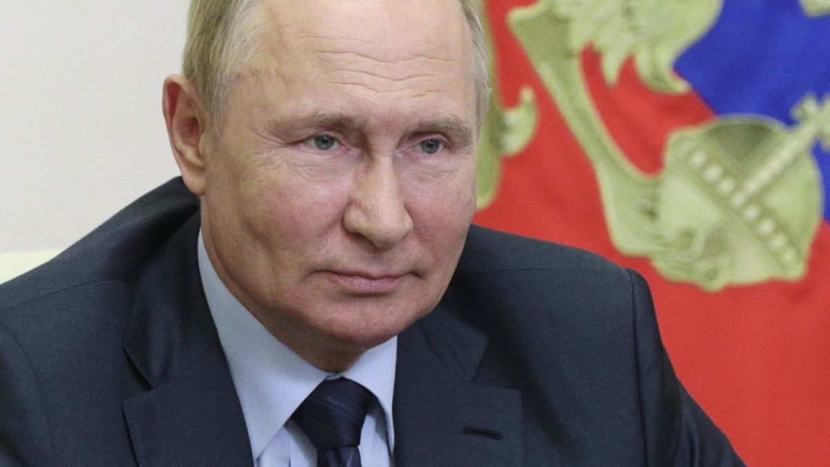 Wladimir Putin führt seit sechs Monaten Krieg gegen die Ukraine. (Foto)