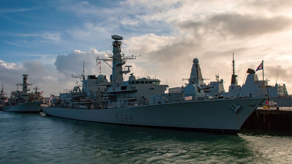 Die HMS Lancaster der Royal Navy soll russische Kriegsschiffe in der Irischen See zur Kehrtwende gezwungen haben. (Foto)