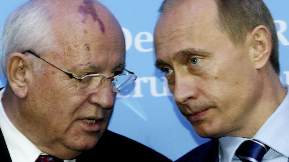Wladimir Putin hat sich nach dem Tod von Michail Gorbatschow geäußert. (Foto)