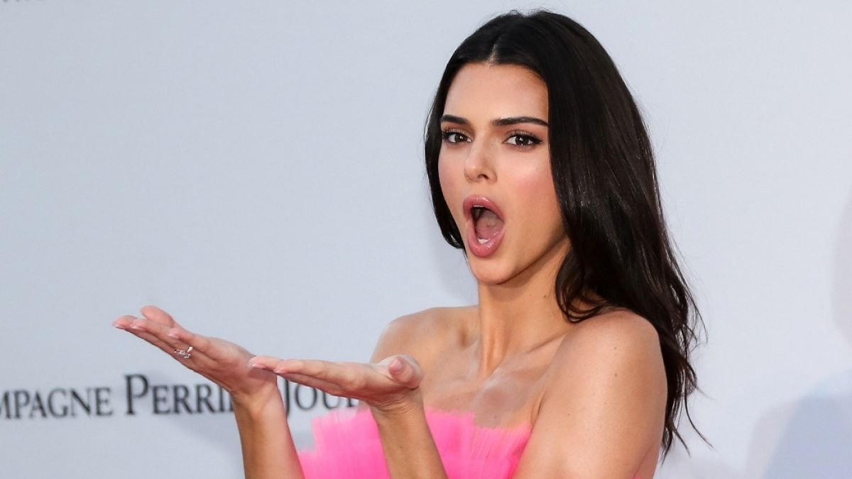 Kendall Jenner wirbt oben ohne für eine Designer-Kampagne. (Foto)