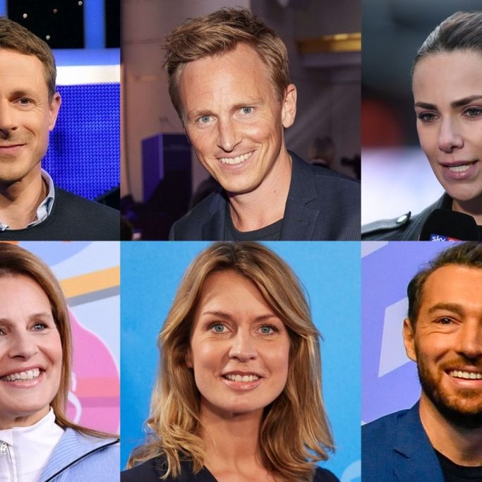 Alexander Bommes, Jochen Breyer, Esther Sedlaczek, Katrin Müller-Hohenstein, Jessy Wellmer und Sven Voss sind die TV-Experten von ARD und ZDF für die Fußball-WM 2022 in Katar.