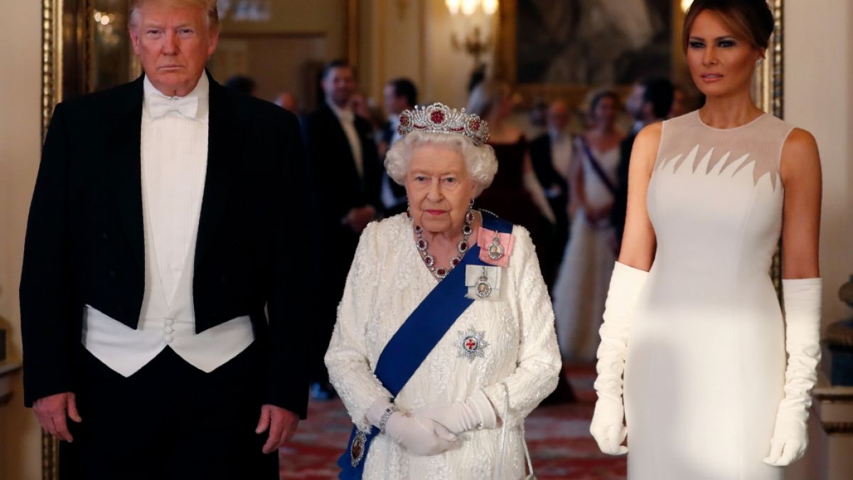 Auch Donald und Melania Trump nehmen Abschied von Queen Elizabeth II. (Foto)