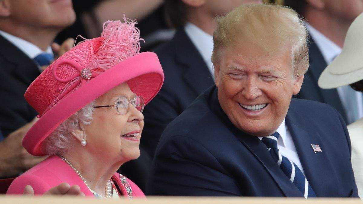 Donald Trump gilt als großer Bewunderer von Queen Elizabeth II. (Foto)