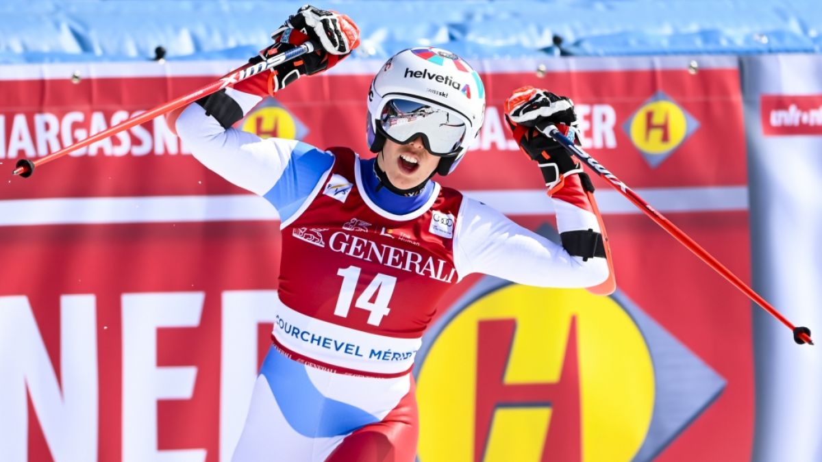 Die Skirennläuferinnen um Michelle Gisin aus der Schweiz starten vermutlich am 12. November in den Ski Alpin Weltcup 2022/23. (Foto)
