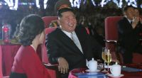 Kim Jong-un und seine Frau Ri Sol Ju feierten den 74. Jahrestag Nordkoreas.