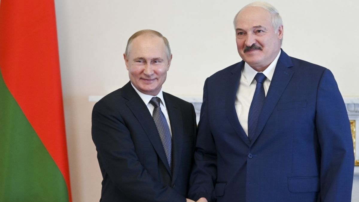 Putin und Lukaschenko verbindet seit Jahren eine enge Freundschaft. (Foto)