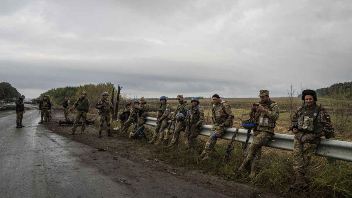 Ukrainische Soldaten haben das Gebiet Isjum zurückerobert. Gelingt der Sieg über Russland? (Foto)