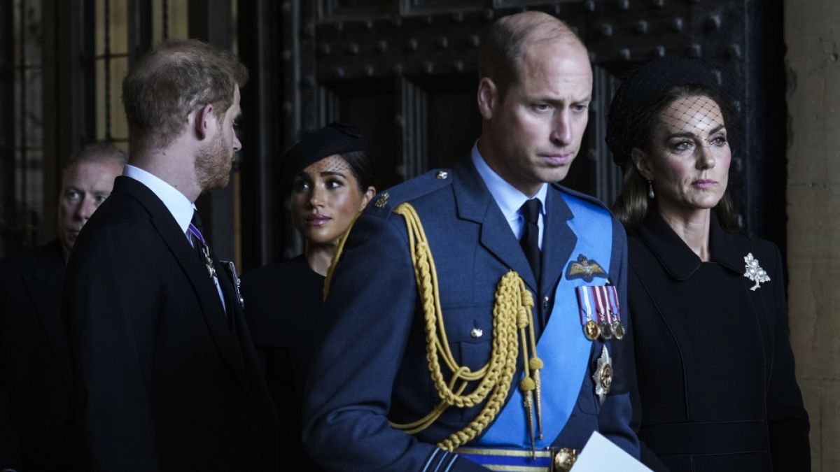 Prinz William und Prinzessin Kate sollen erleichtert gewesen sein, als Prinz Harry und Herzogin Meghan wieder abreisten. (Foto)