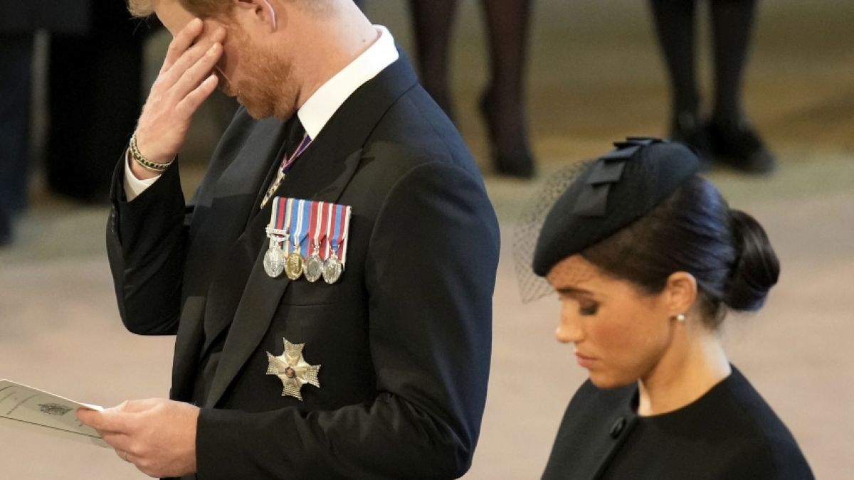 Meghan Markle soll Prinz Harry mit der Trennung gedroht haben. (Foto)