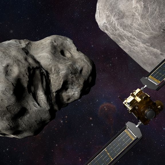Nasa-Sonde bei Abwehr-Test absichtlich in Asteroiden gekracht