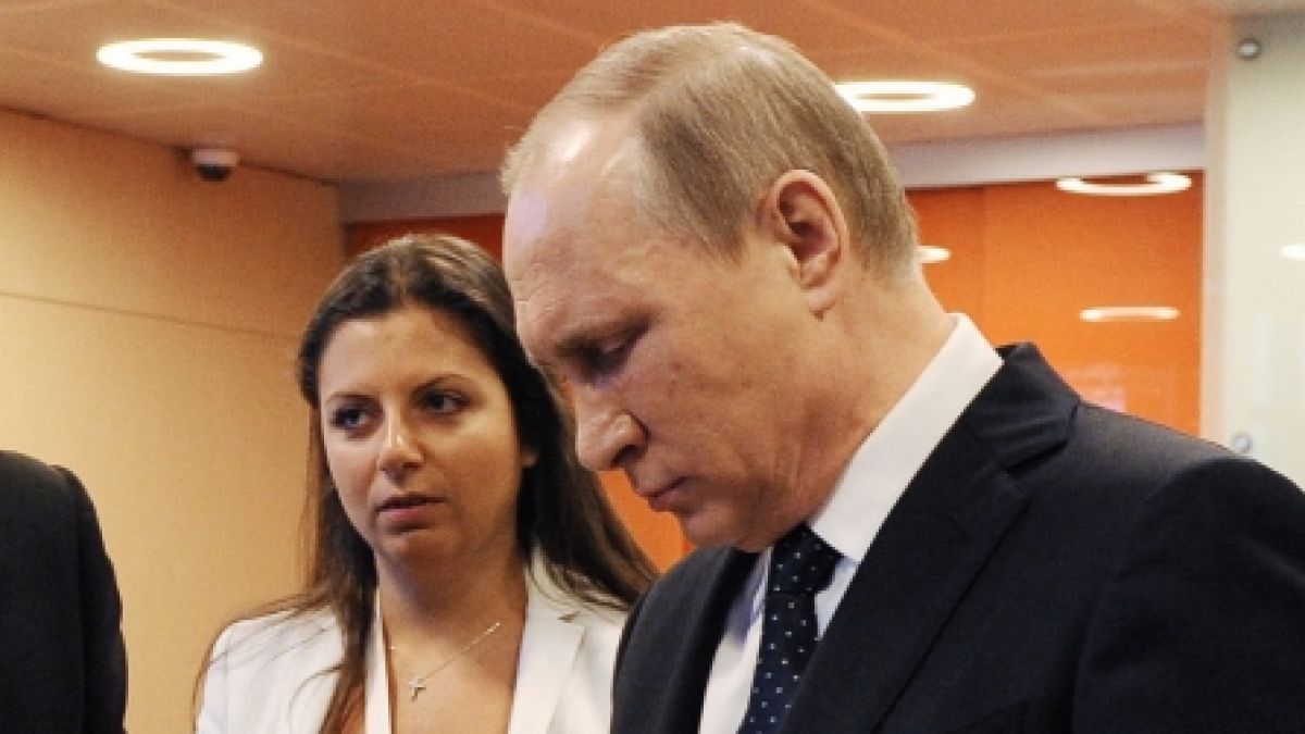 An Wladimir Putin verlor Margarita Simonyan trotz lautstarker Kritik an Russlands Rekrutierungen kein schlechtes Wort. (Foto)