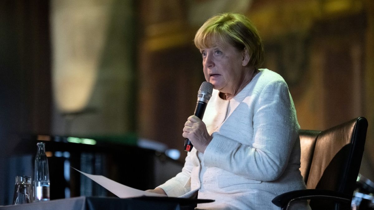 Angela Merkel fiel bei der Festrede zum Stadtjubiläum in Goslar mit umstrittenen Russland-Aussagen auf. (Foto)