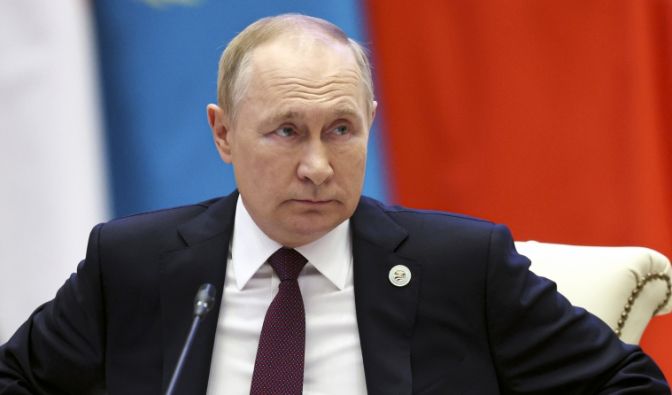Wladimir Putin eiskalt