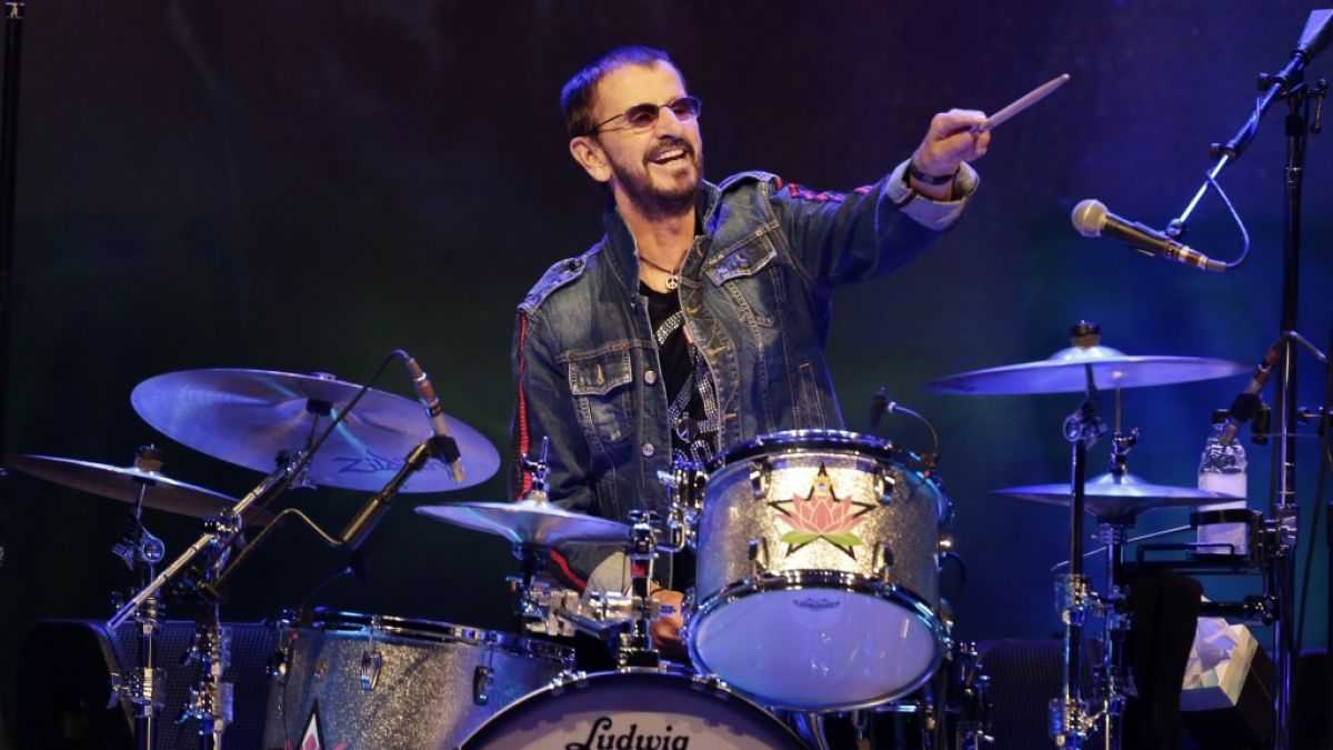Aufgrund einer Erkrankung sagte Ringo Starr einen Auftritt ab. (Foto)