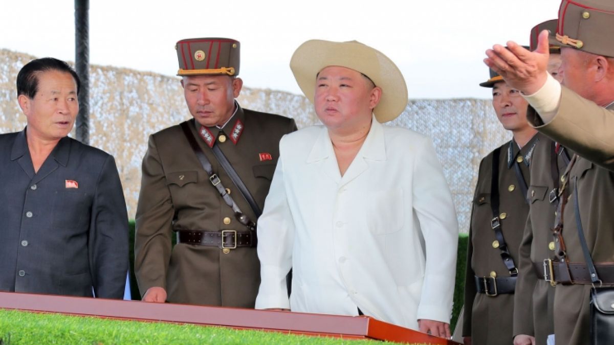 Kim Jong-un versetzt die Welt wieder in Schrecken. (Foto)