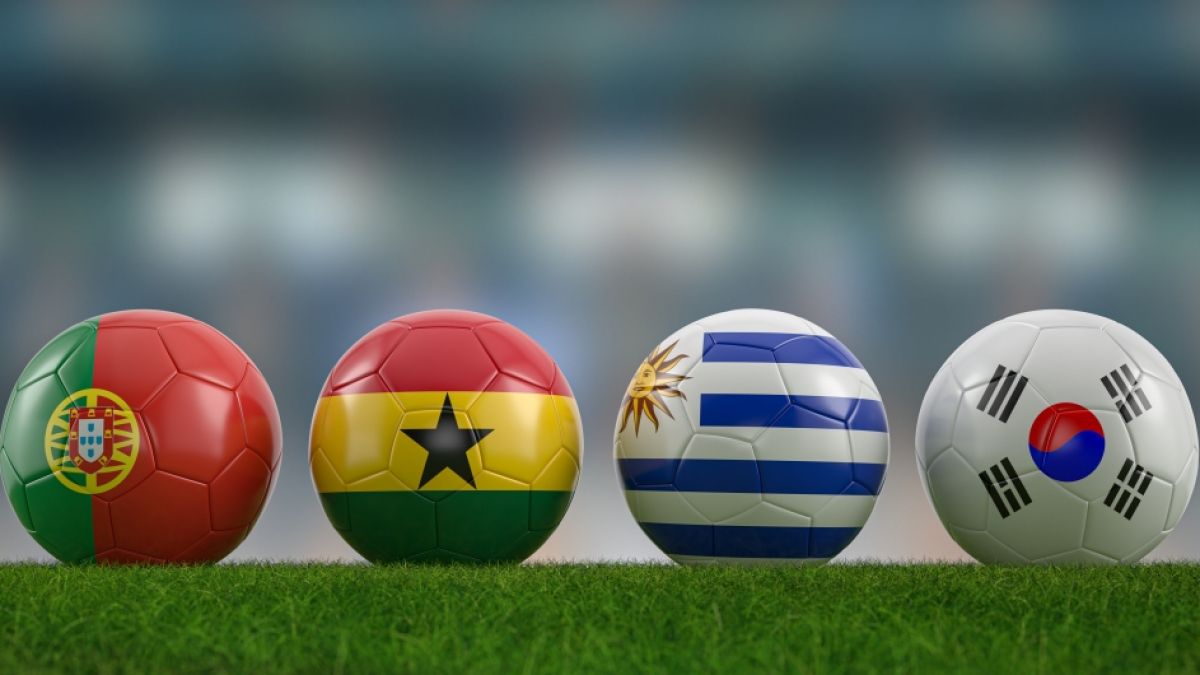 Portugal, Ghana, Uruguay und Südkorea sind die Mannschaften in Gruppe H bei der Fußball-WM in Katar. (Foto)
