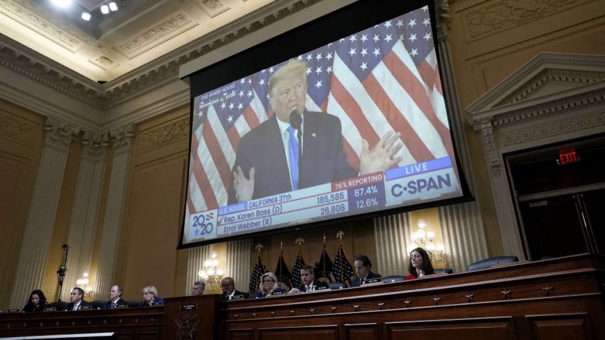 Donald Trump wurde vom US-Kongress vorgeladen. (Foto)