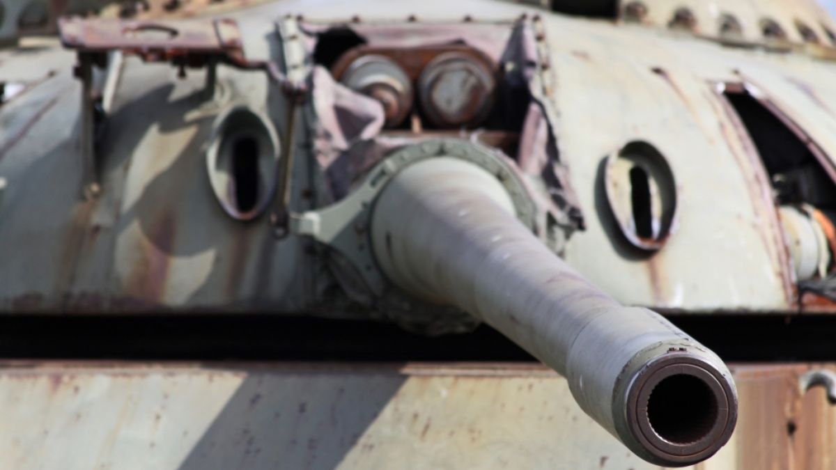 Ein Video aus dem Ukraine-Krieg soll Putins Panzer-Versagen dokumentieren. (Foto)