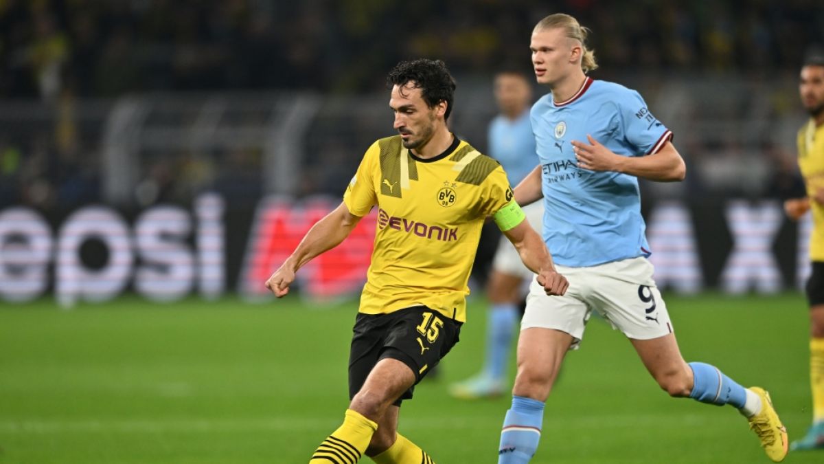 Borussia Dortmund hat mit einem 0:0 gegen Manchester City das Achtelfinale der Champions League erreicht. (Foto)