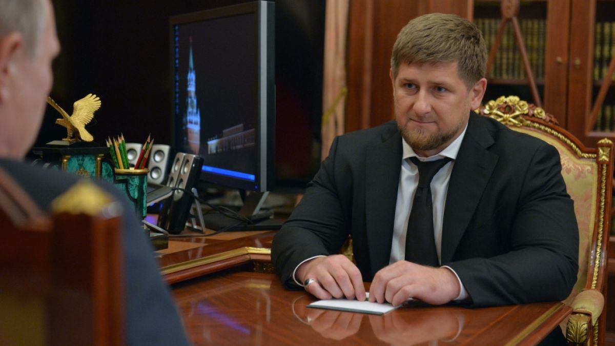 Mit der Kriegsführung in der Ukraine zeigte sich Putin-Scherge Ramsan Kadyrow alles andere als zufrieden. (Foto)