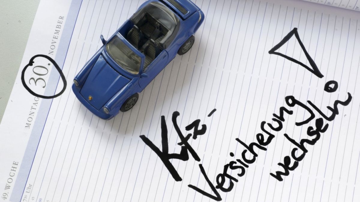Bis zum Stichtag am 30. November haben Kfz-Besitzer die Chance, ihre Autoversicherung zu wechseln. (Foto)