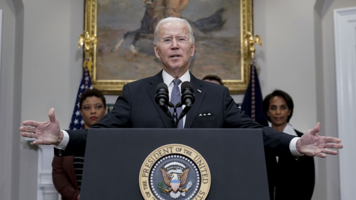 US-Präsident Joe Biden fürchtet einen russischen Atomschlag. (Foto)
