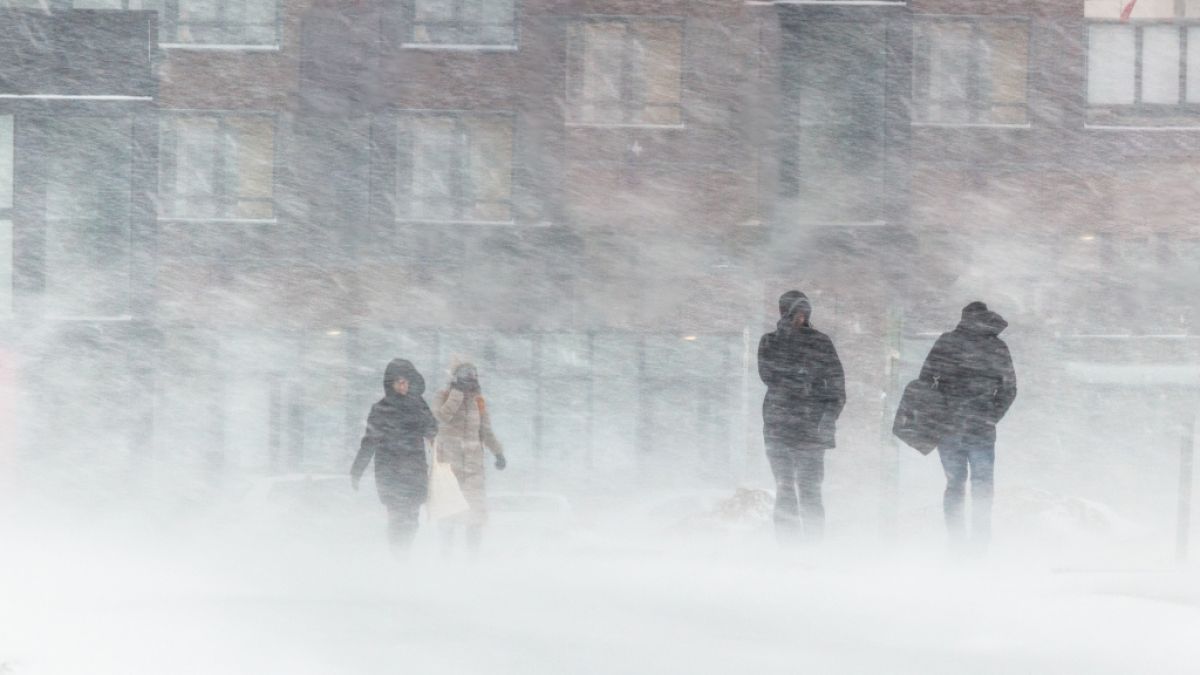 Nordamerika droht in der kommenden Woche ein massiver Wintereinbruch. Schwappt dieses Wetter auch nach Europa über? (Foto)