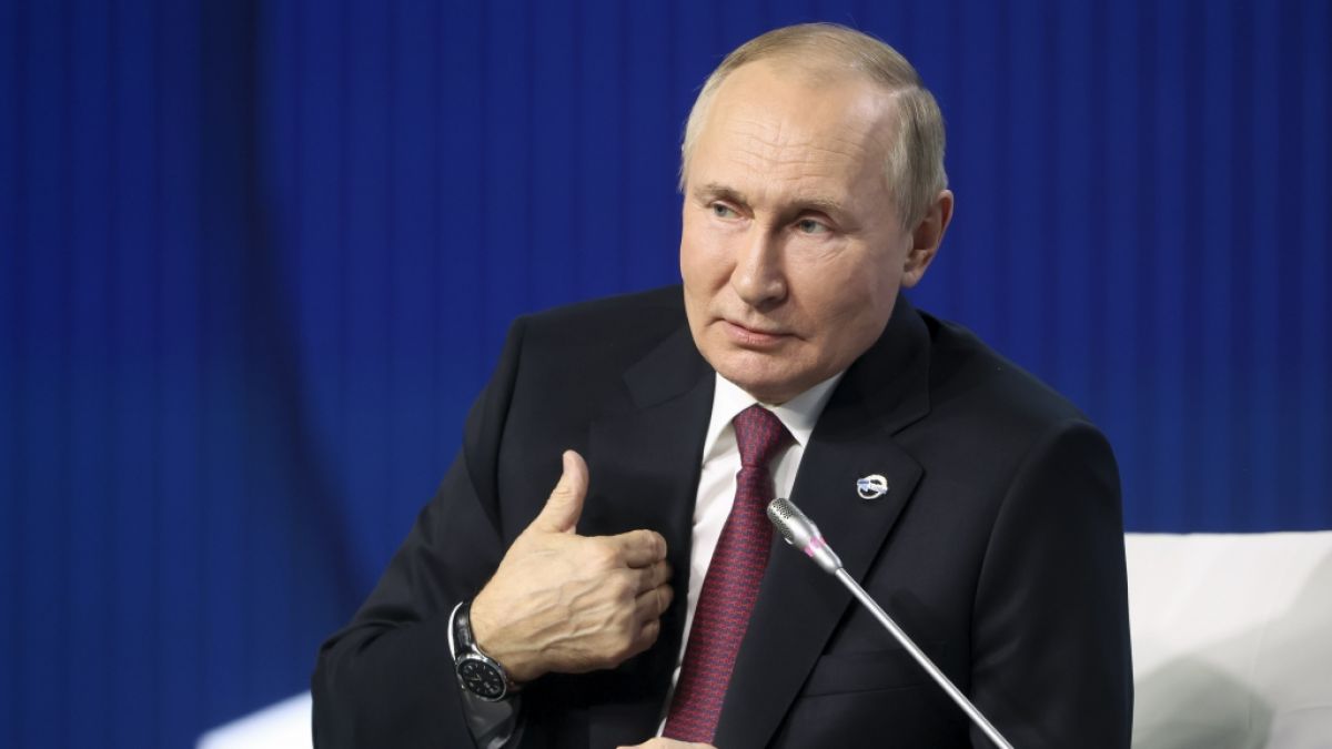 Wladimir Putin sitzt im Ukraine-Krieg in der Falle. (Foto)