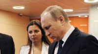 Wladimir Putin und Margarita Simonyan im Jahr 2016.
