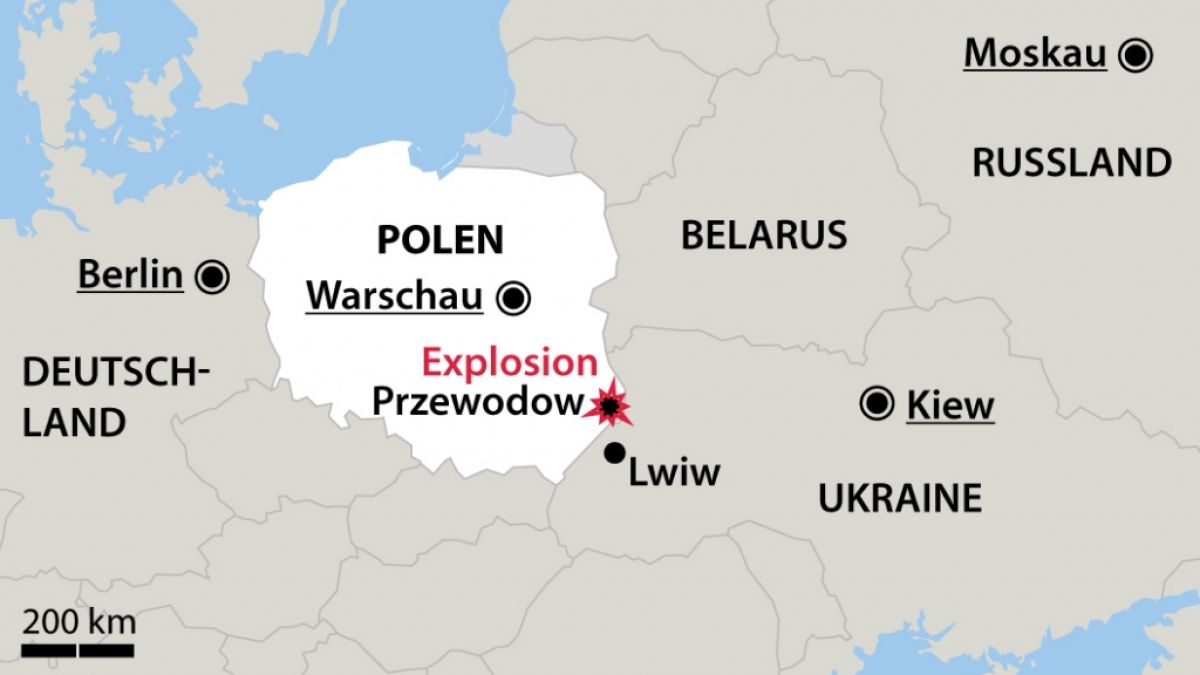 #Tödlicher Beschuss in Przewodów: 2 Tote in Polen nachdem Trend von Russen-Raketen uff Nato-Gebiet gemeldet