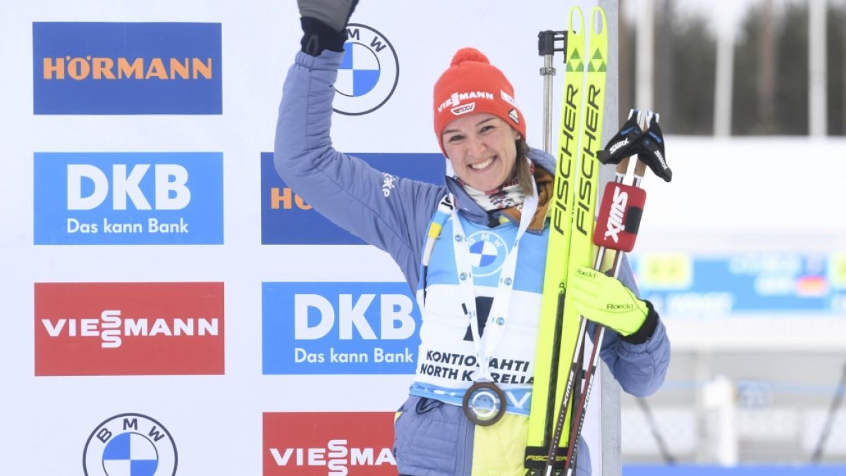 Denise Herrmann-Wick führt das deutsche Weltcup-Team der Damen in der Biathlon-Saison 2022/23 an. (Foto)