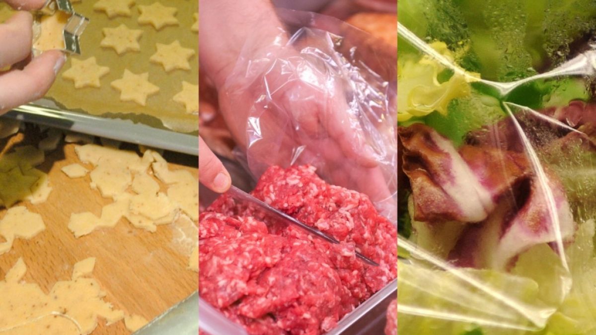 Ekel-Alarm in Plätzchenteig, Hackfleisch und Fertigsalat: Lebensmittelkontrolleure haben mehrere krankmachende Bakterien gefunden. (Foto)