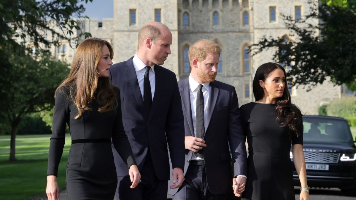 Meghan Markle und Prinz Harry ätzen gegen Prinz William und Prinzessin Kate. (Foto)