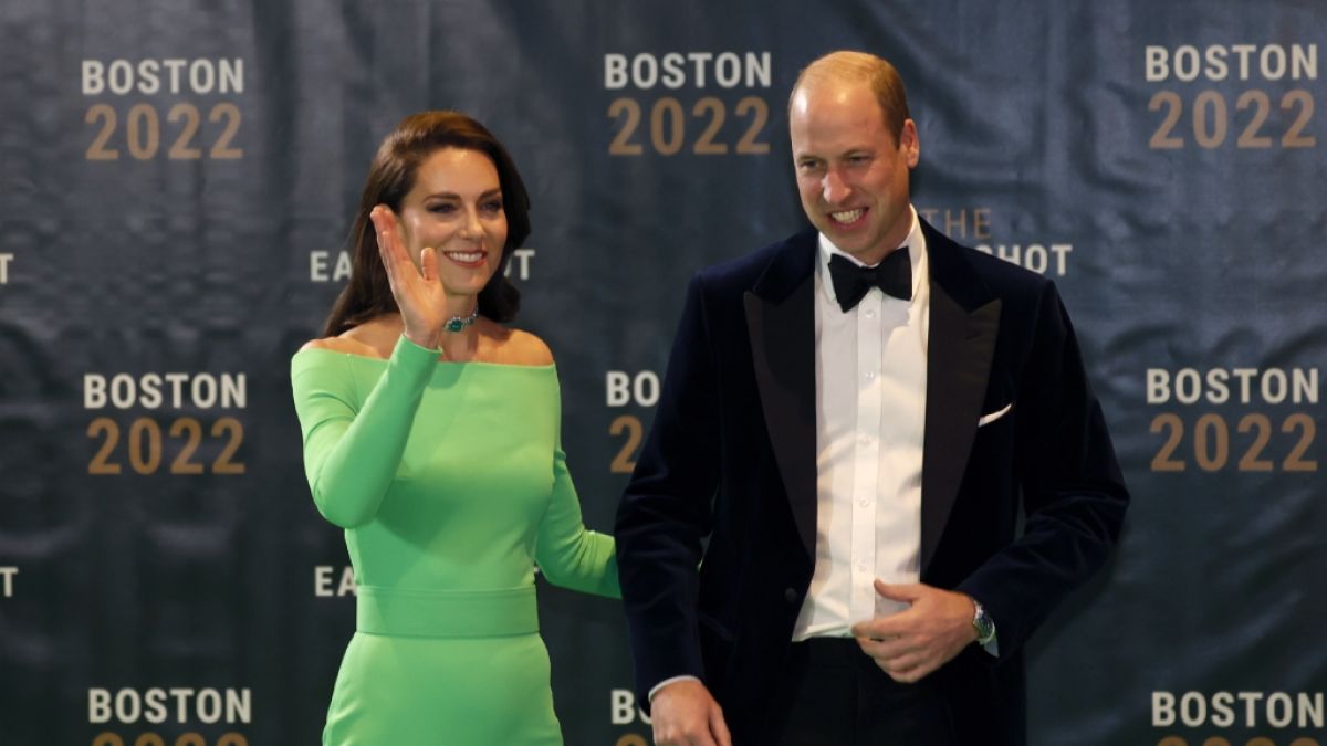 Herzogin Kate und Prinz William beim The Earthshot Prize 2022 in Boston, USA. (Foto)