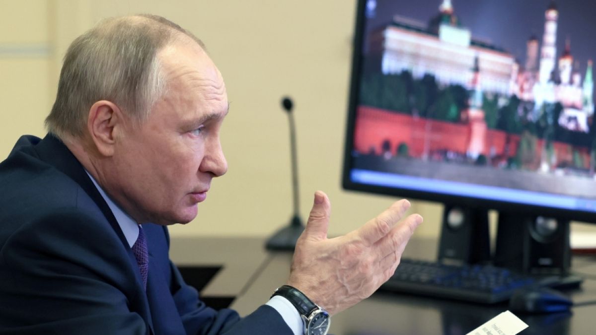 Wladimir Putin sind offenbar die Drohnen ausgegangen. (Foto)
