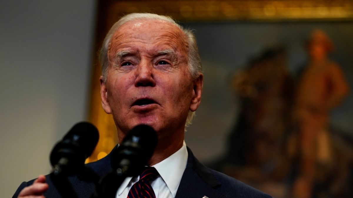 Joe Biden ist wütend über die anhaltende Berichterstattung über sein Alter. (Foto)