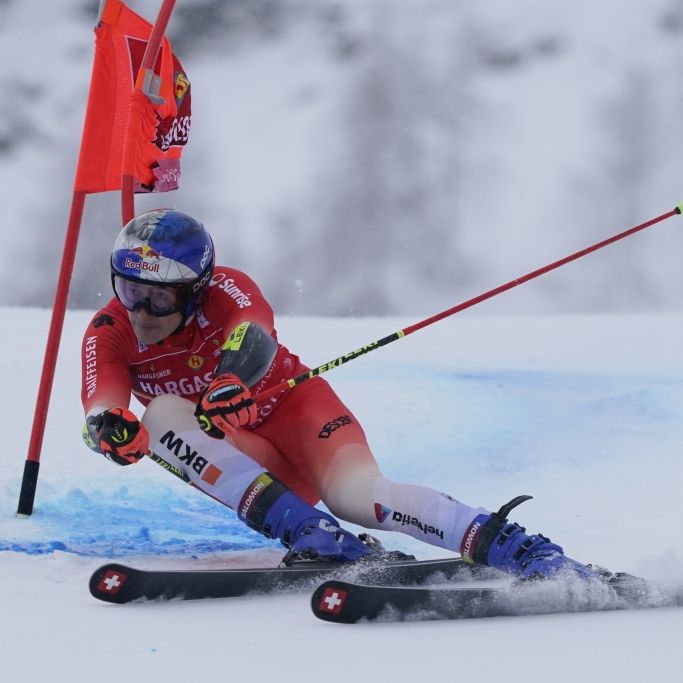 Skirennfahrer Schmid auf Platz 5 heute in Alta Badia