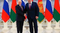 Wladimir Putin reiste für ein Treffen mit Alexander Lukaschenko nach Belarus.