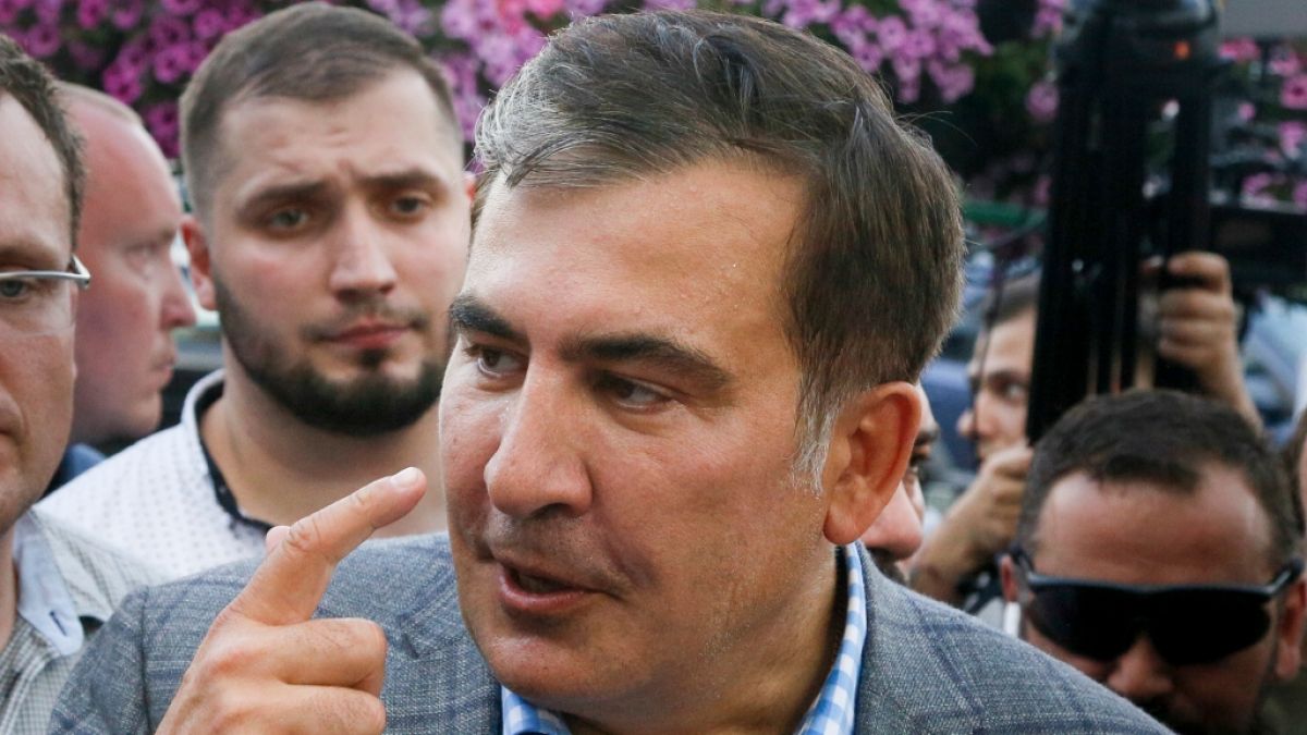 Der frühere Präsident Georgiens Michail Saakaschwili ist schwer krank. (Foto)