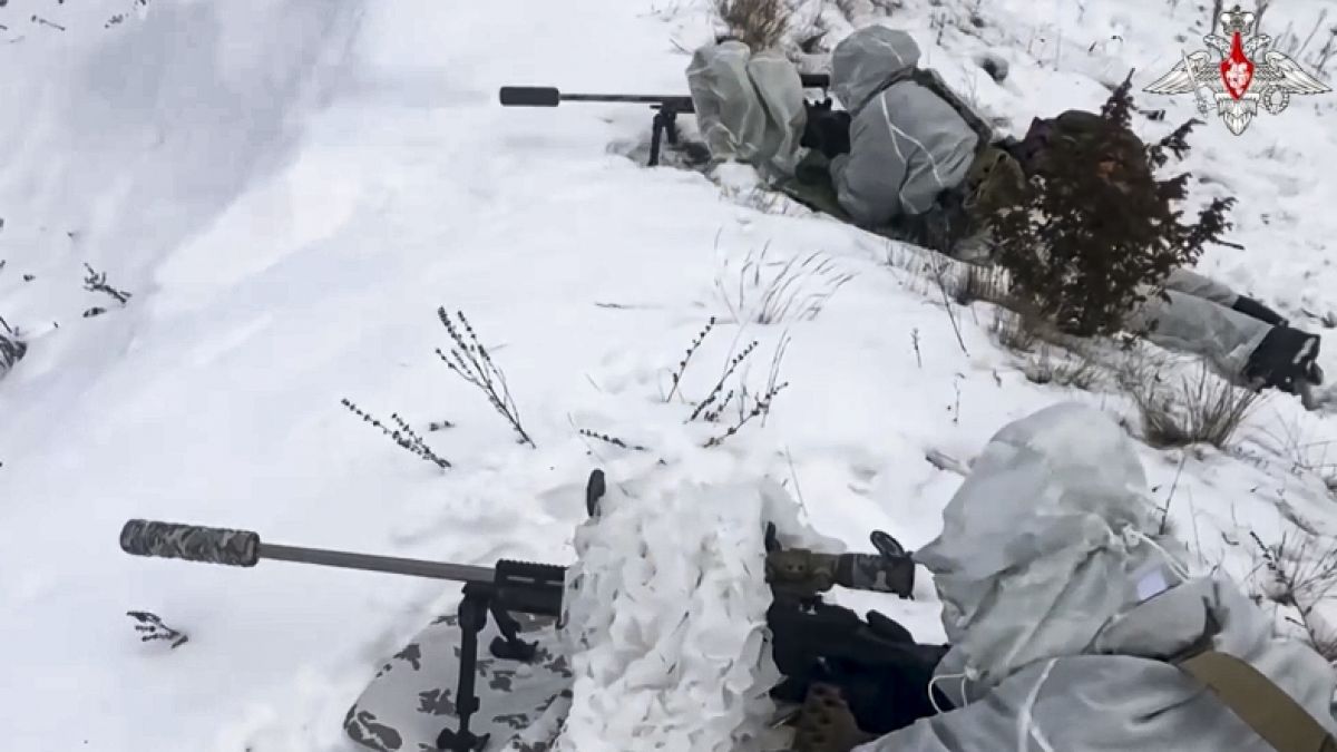 Russische Truppen sollen die Leichen ihrer Kameraden als Schutzschild benutzt haben. (Foto)
