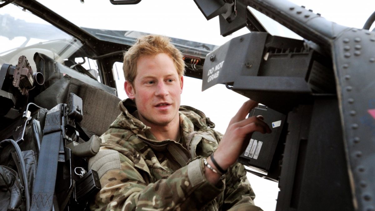 Von Dezember 2007 bis Ende Februar 2008 war Prinz Harry im Süden Afghanistans im Einsatz. (Foto)