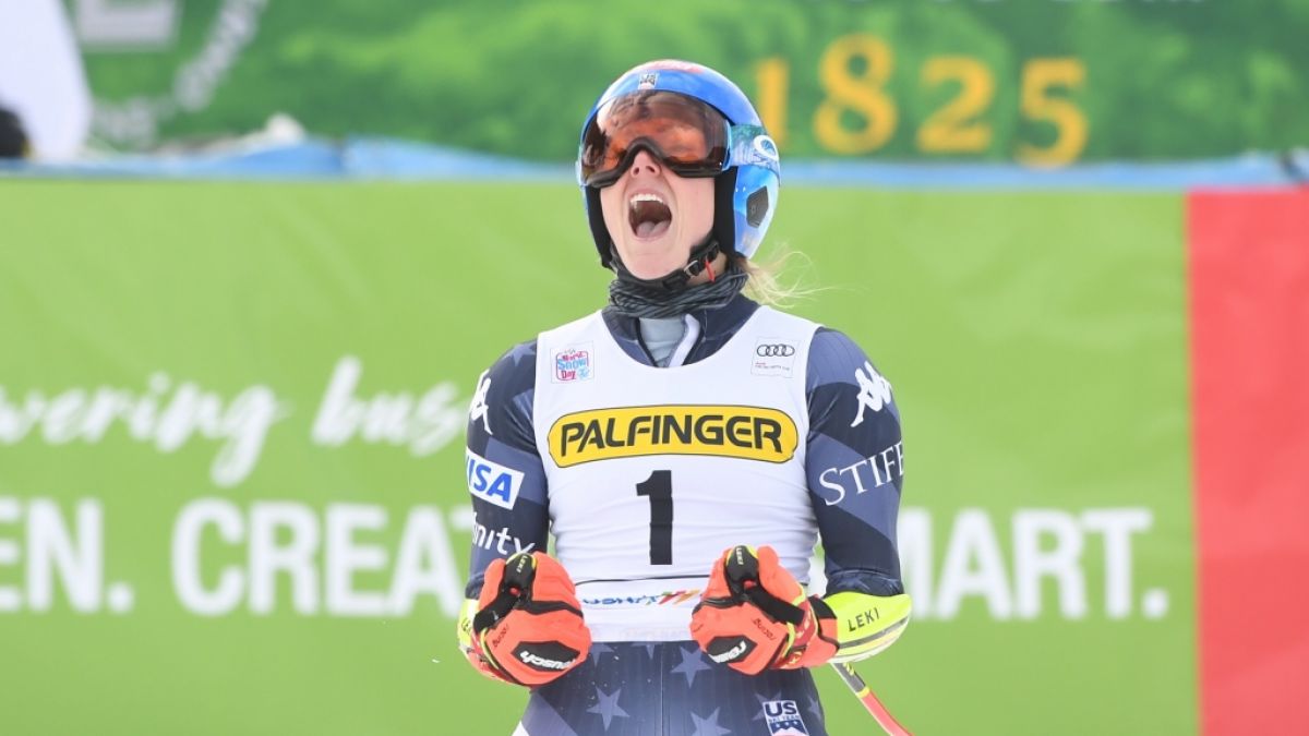 Kann US-Skistar Mikaela Shiffrin auch beim Slalom in Flachau wieder jubeln? (Foto)
