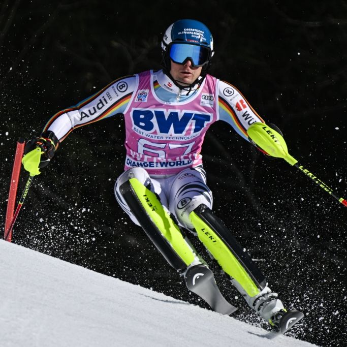Straßer wird Slalom-Vierter in Wengen - Kristoffersen gewinnt