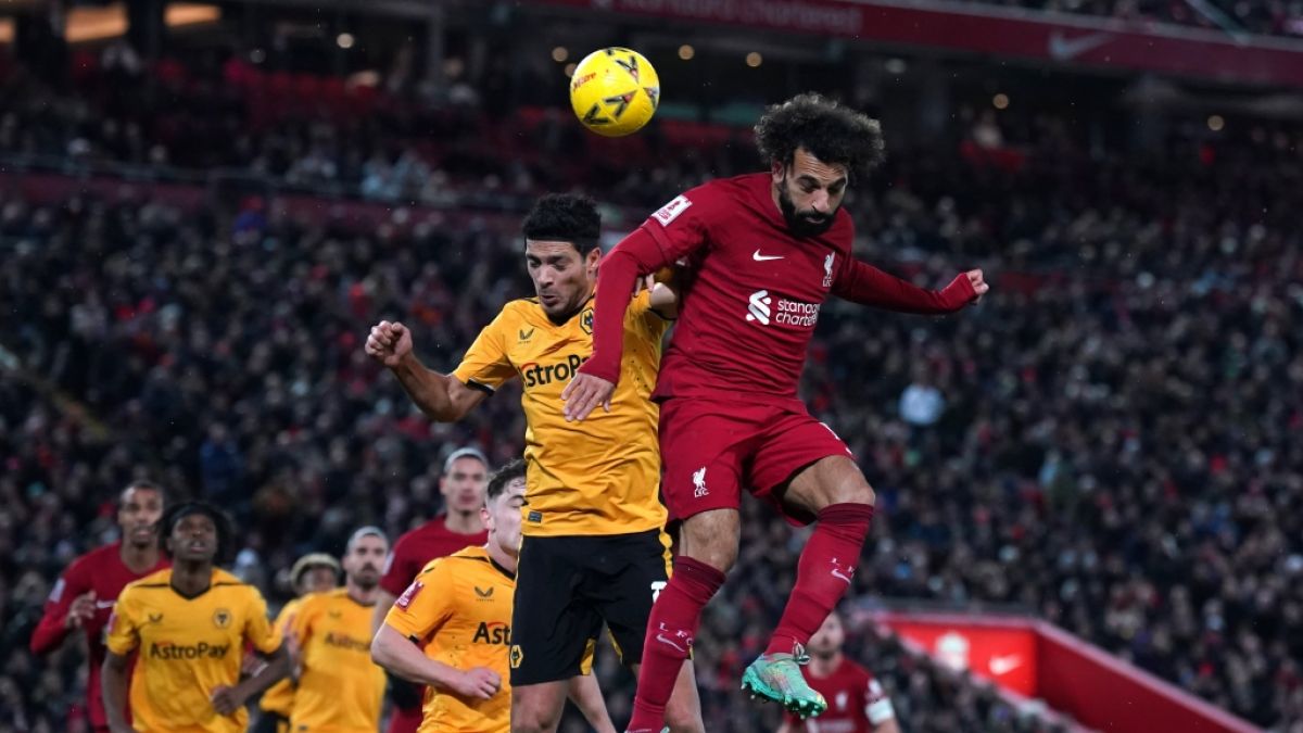 Der FC Liverpool und die Wolverhampton Wanderers trennten sich im FA-Cup-Hinspiel 2:2. (Foto)