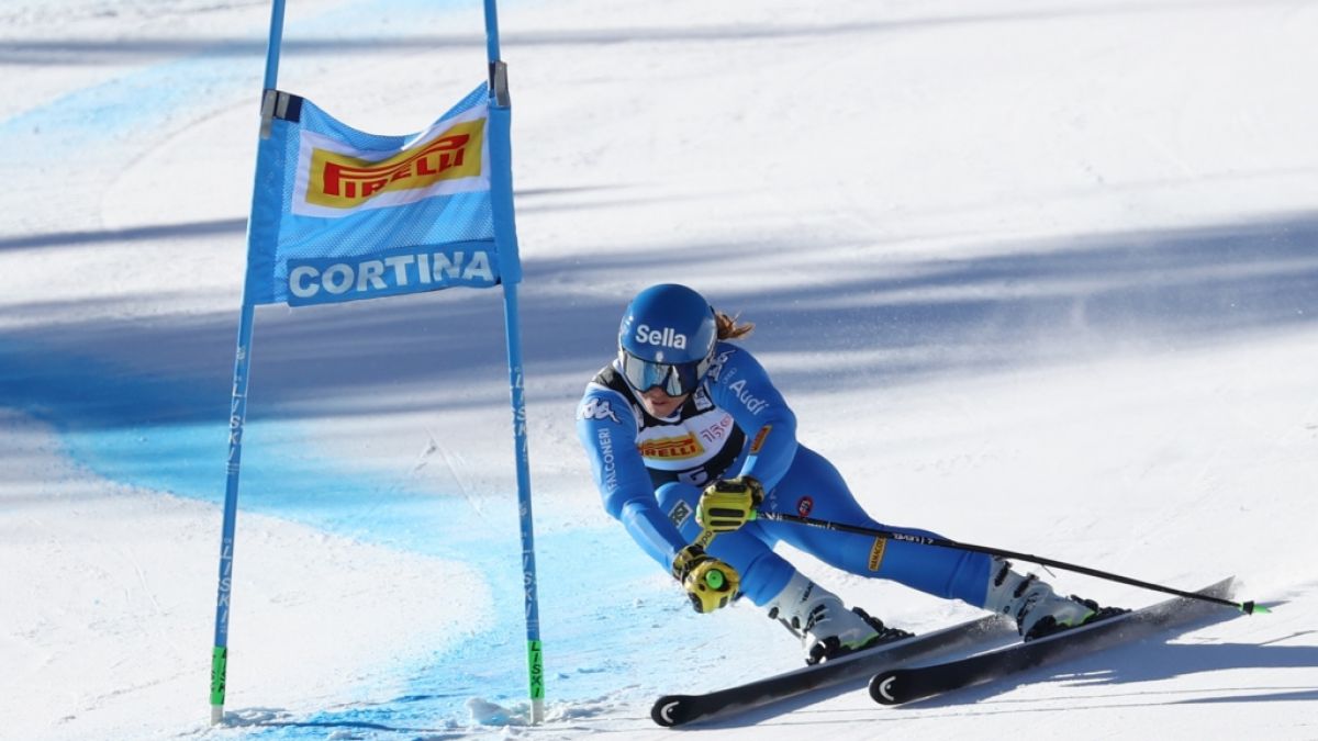 Die Ski-alpin-Damen messen sich beim Weltcup-Gastspiel in Cortina d'Ampezzo in Super-G und Abfahrt. (Foto)