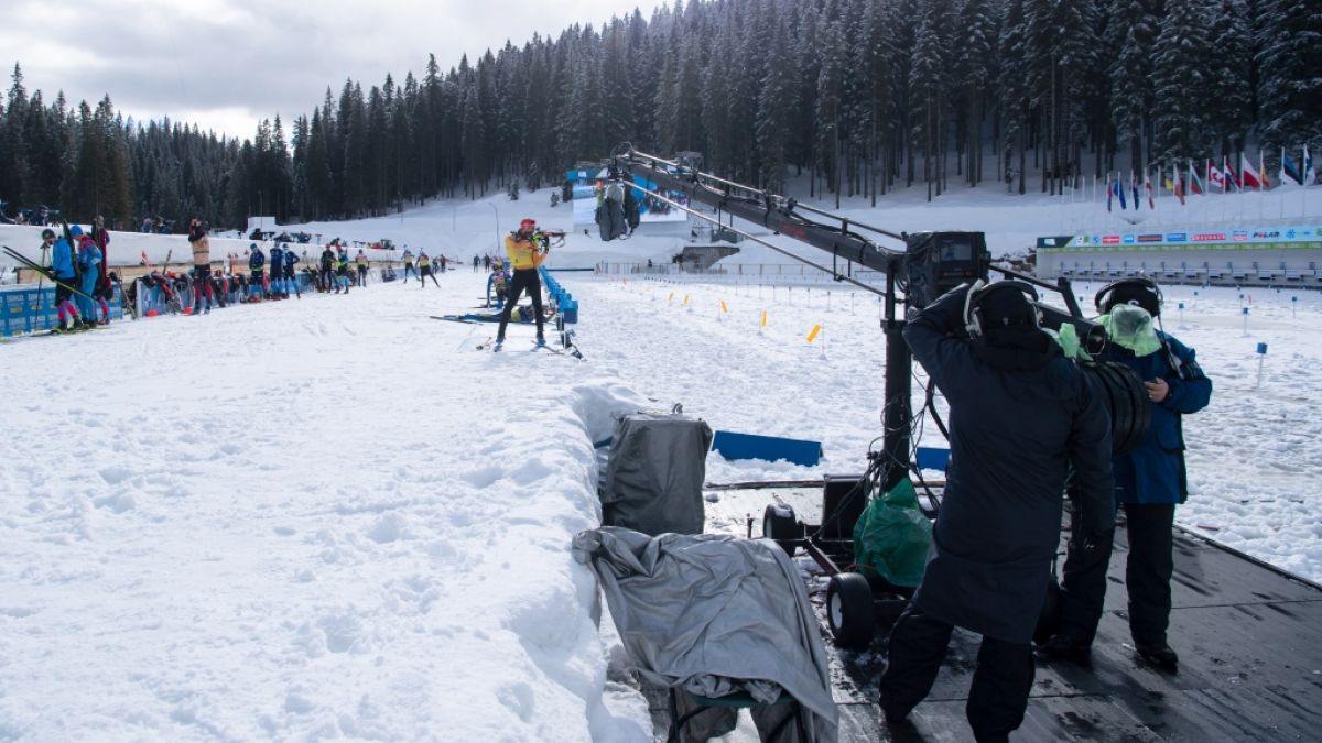 Biathlon im Fernsehen: Das sind die aktuellen TV-Highlights. (Foto)