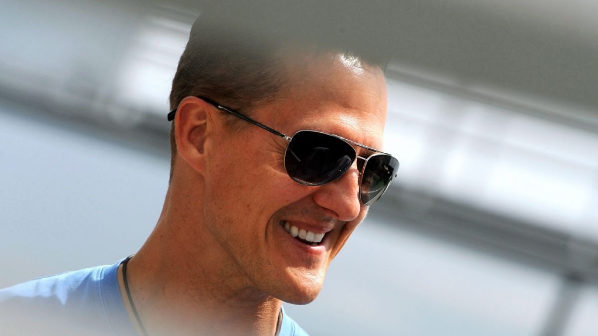 Die alte Aufnahme zeigt Michael Schumacher im Jahr 2012, ein Jahr vor seinem schweren Skiunfall. (Foto)